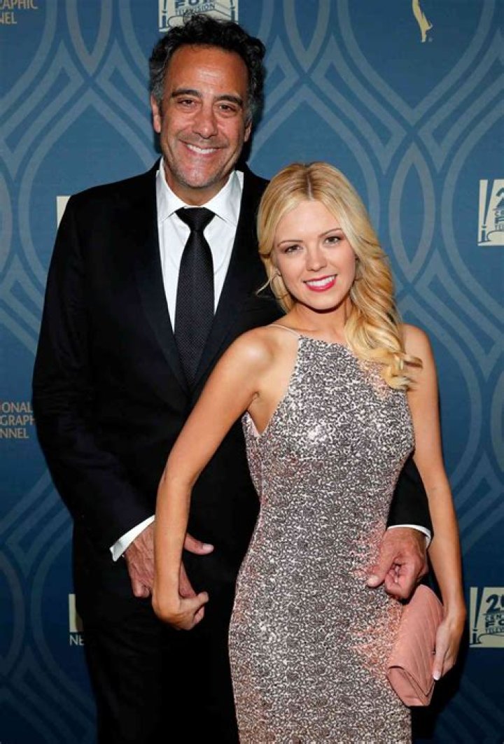 Brad Garrett with his Fianc&eacute; IsaBeall Quella.