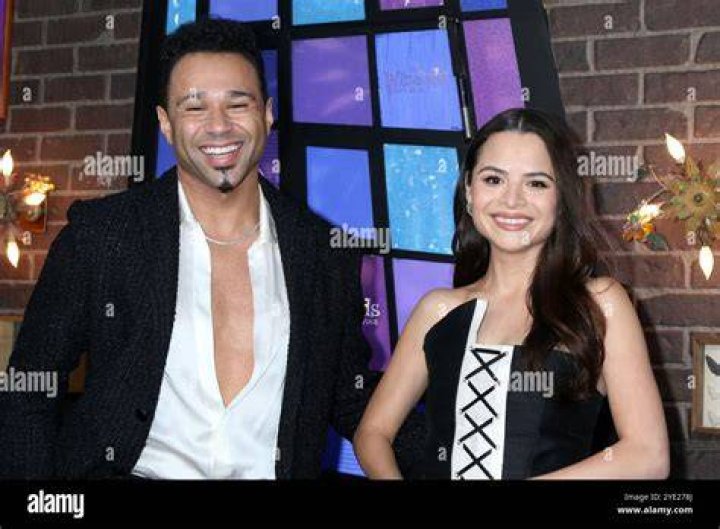 Corbin Bleu with Sasha Clements Corbin Bleu with Sasha Clements