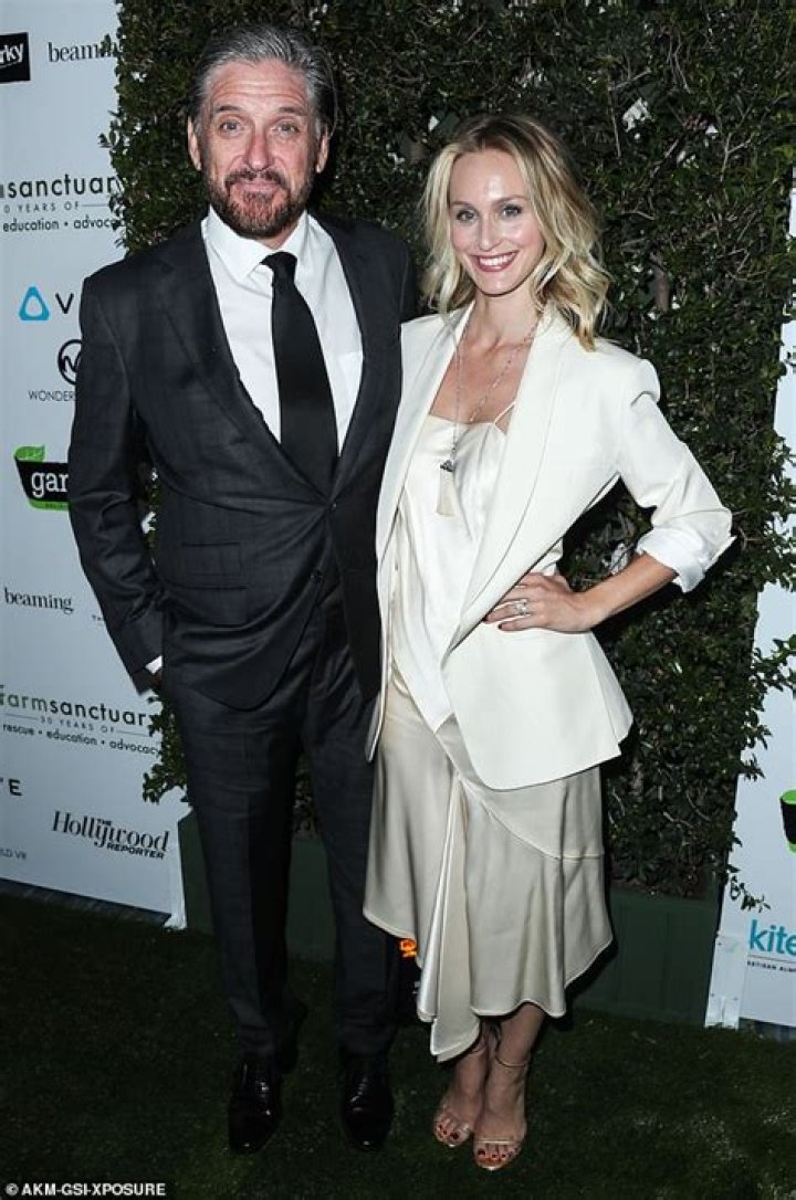 Craig Ferguson with his wife Megan Wallace Cunningham