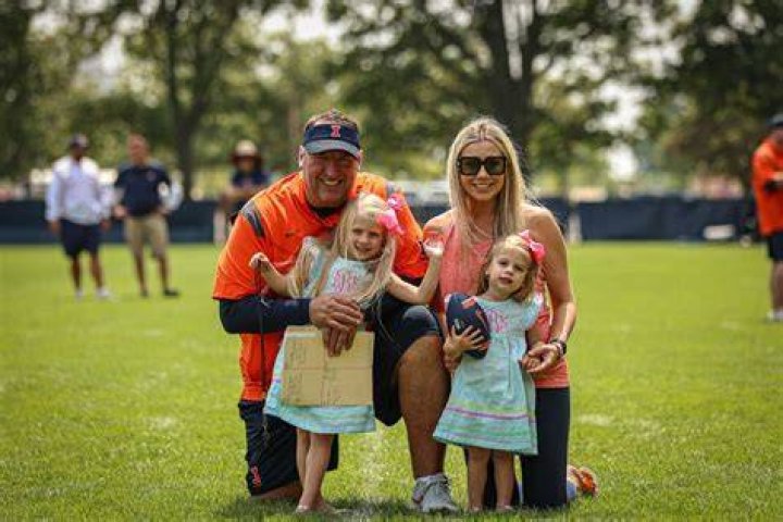 Football coach, Bret Bielema child