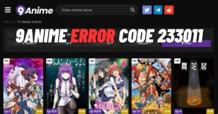 How to Fix 9anime Error Code 232011? - SarkariResult