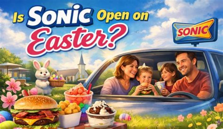 Is Sonic Drive-In Open On Easter - SarkariResult