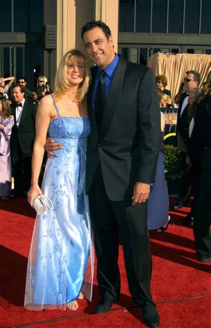 Jill Diven with her ex-husband at Emmy Awards.