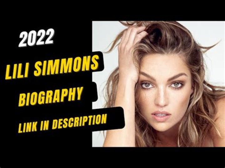 Lili Simmons Bio Lili Simmons Bio