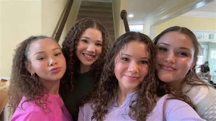 Madison Haschak with her sisters Madison Haschak with her sisters