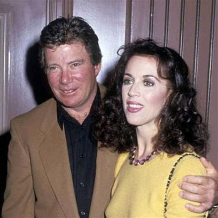 Marcy Lafferty with her former spouse William Shatner