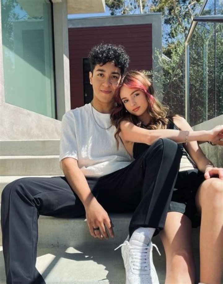 Nathan Arenas with his girlfriend Nathan Arenas with his girlfriend