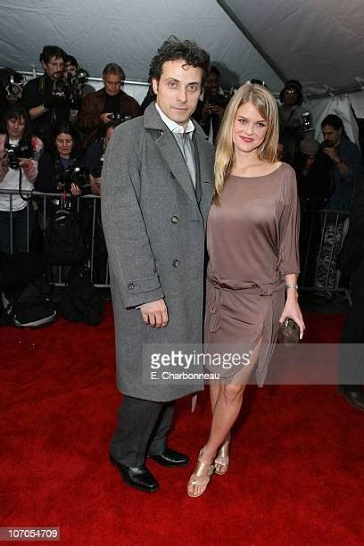 Rufus Sewell and Alice Eve