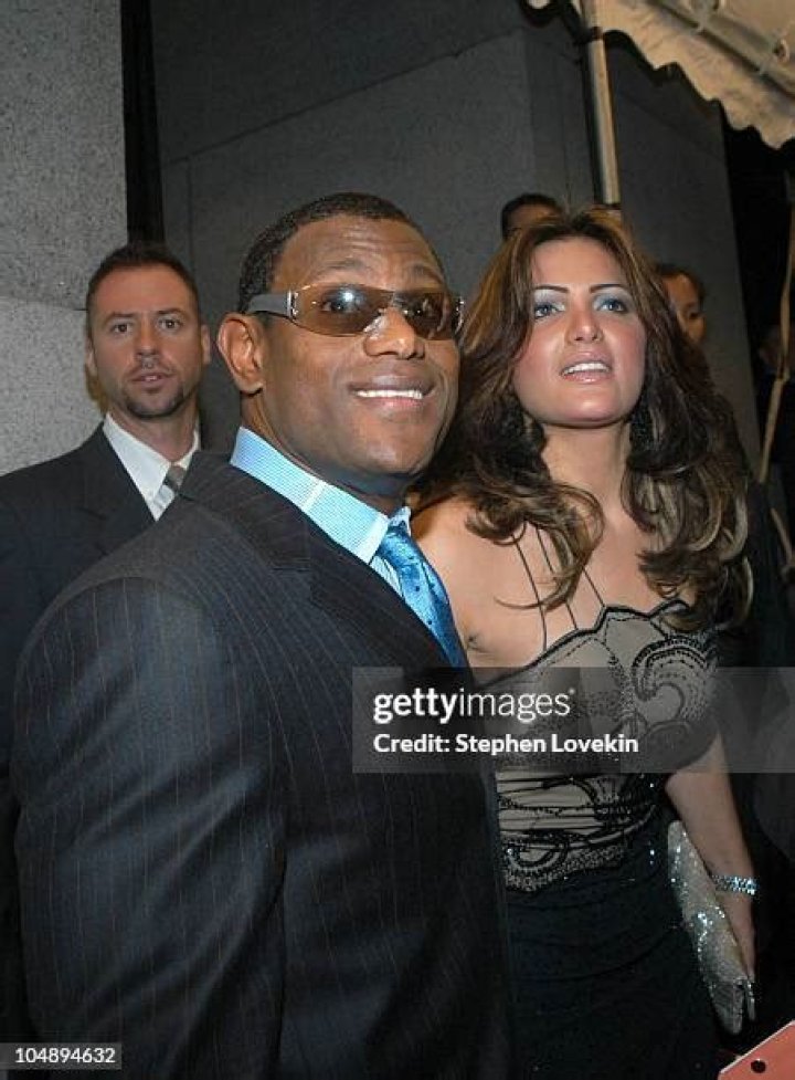 Sammy Sosa with Sonia Rodrigues