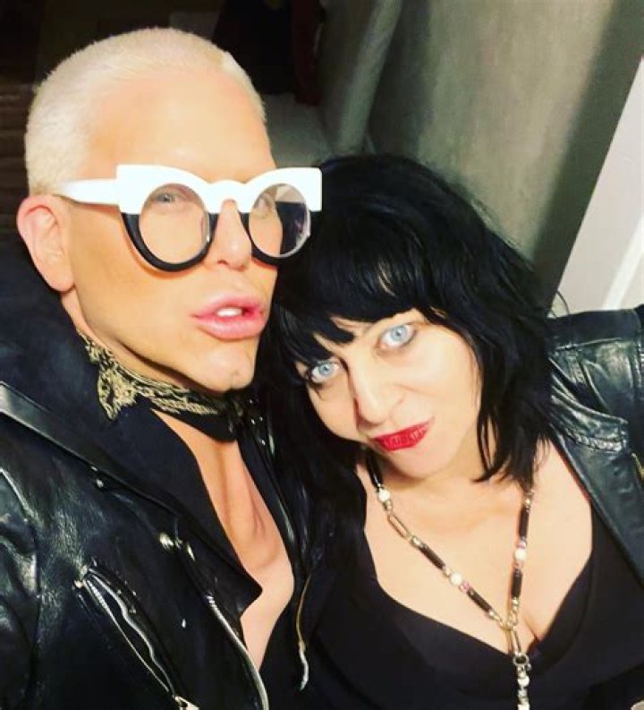 Sharon Needles with current boyfriend Chad O'Connell