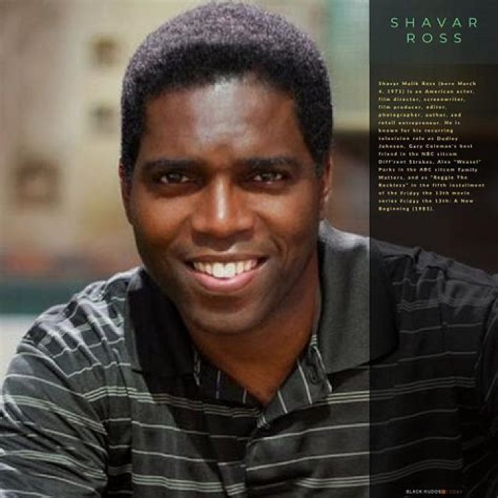 Shavar Ross has a net worth of $500 thousand