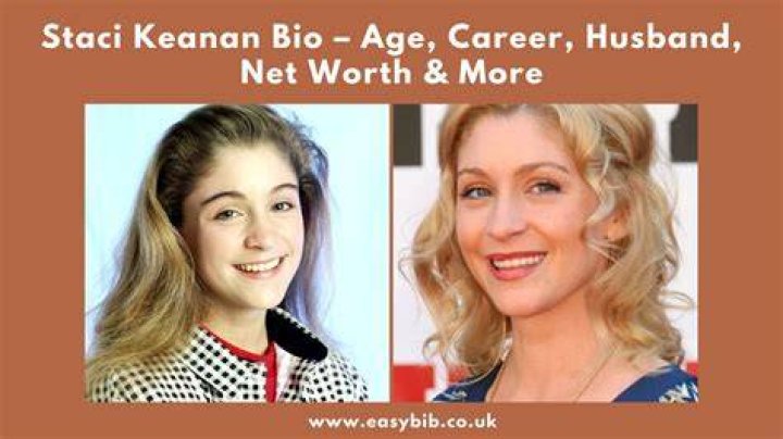 Staci Keanan Bio, Net Worth, Husband, Movies, My Two Dads, Family, Age
