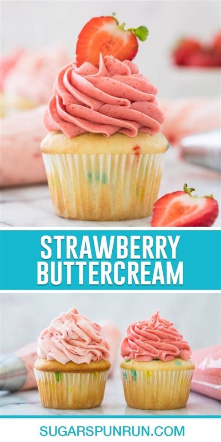 Strawberry Buttercream - Celebrating Sweets