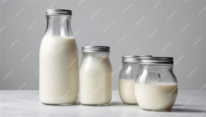 Three jars of buttermilk with text overlay that reads 5 buttermilk substitute