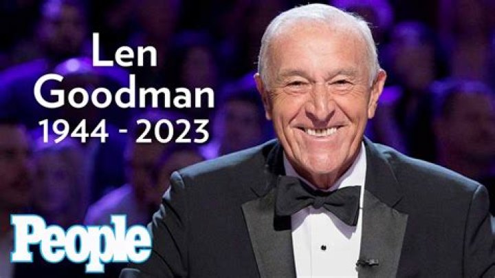 Who Was Len Goodman's Wife?